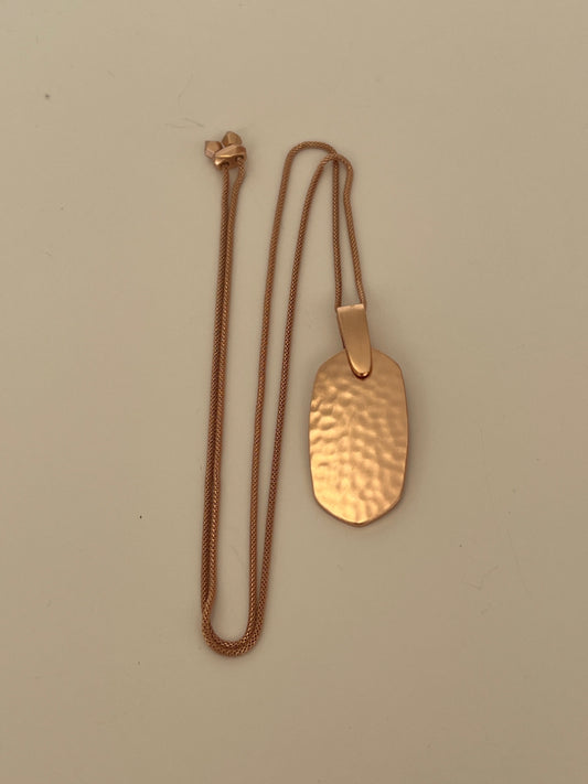 Kendra Scott Rose Gold Jewelry Necklace
