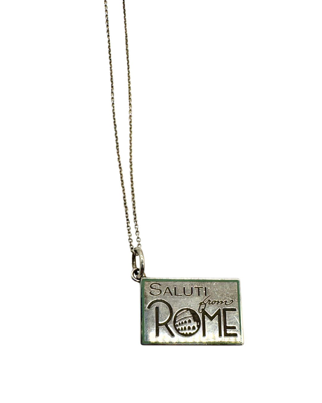 Brand Tiffany & Co. Rome Postcard Necklace