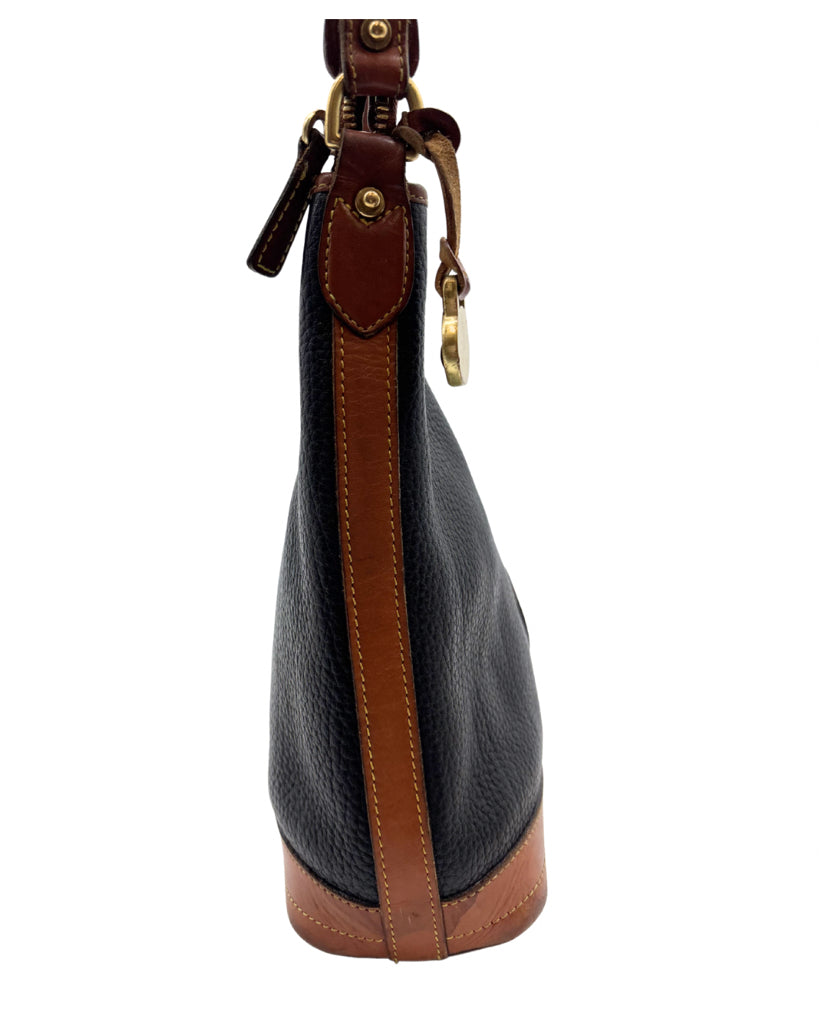 Dooney &  Bourke Black and Brown Purse