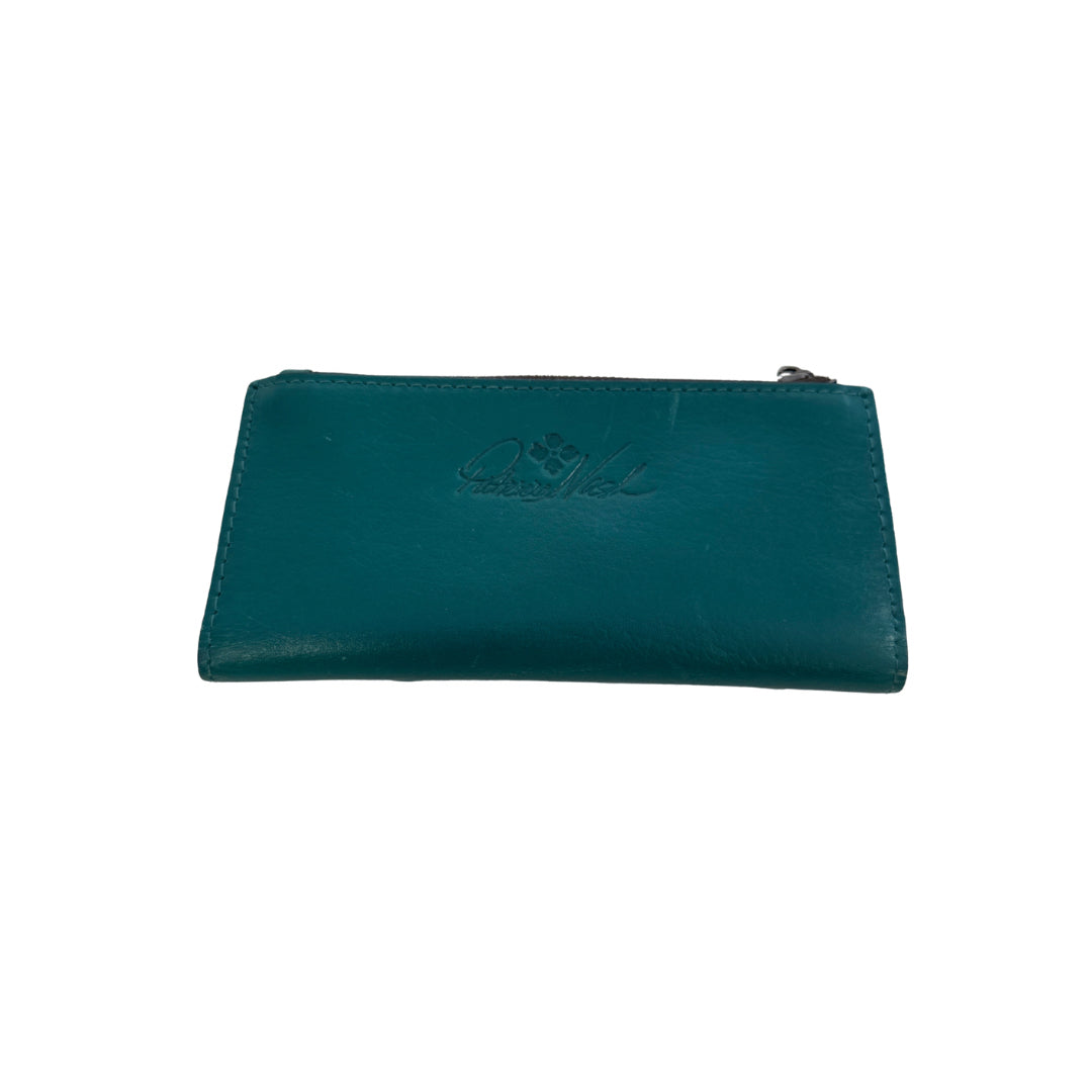 Patricia Nash Teal Long Wallet
