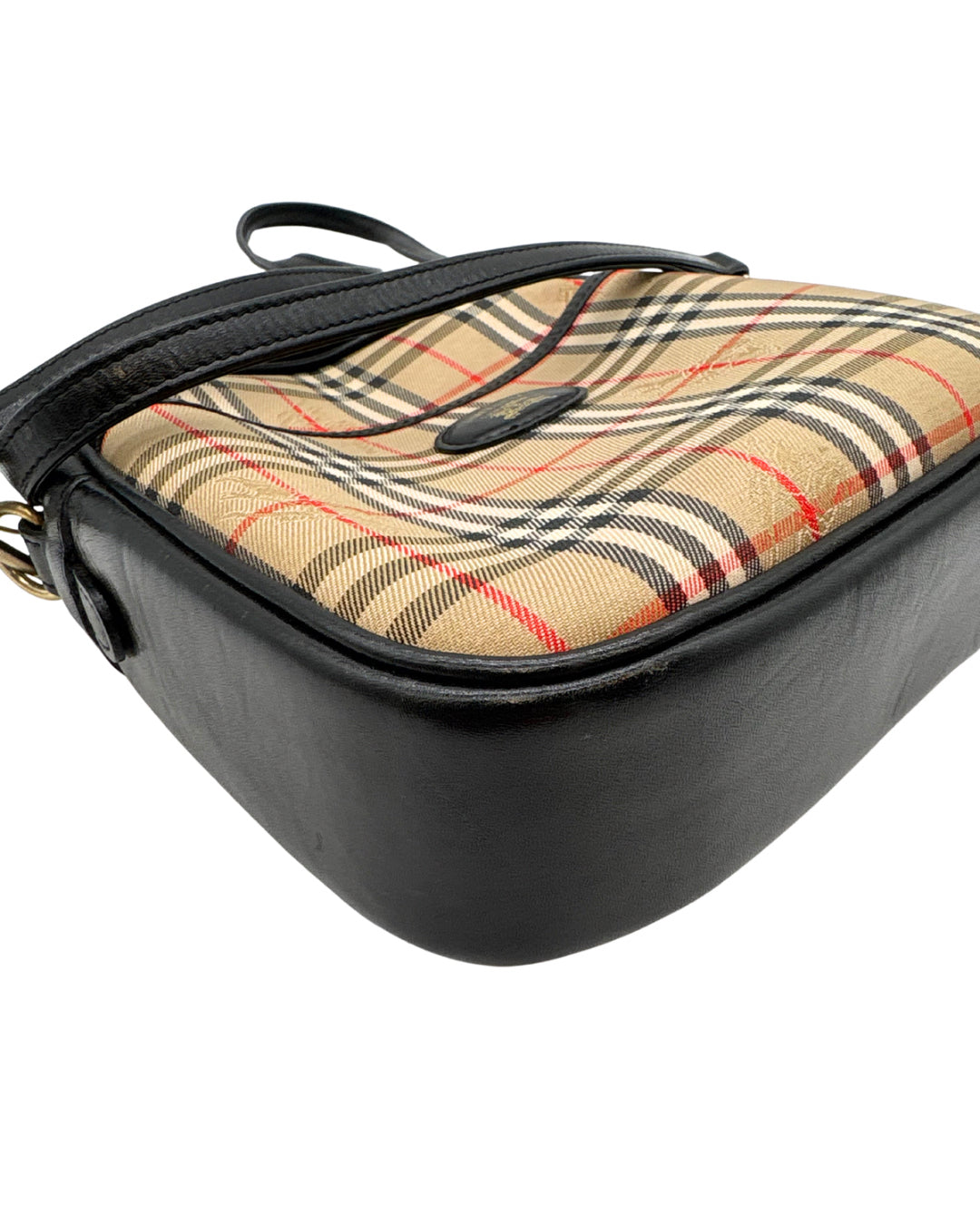 Burberry Brown Plaid Purse