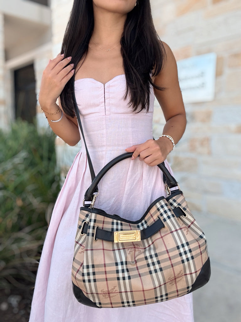 Burberry Plaid Purse