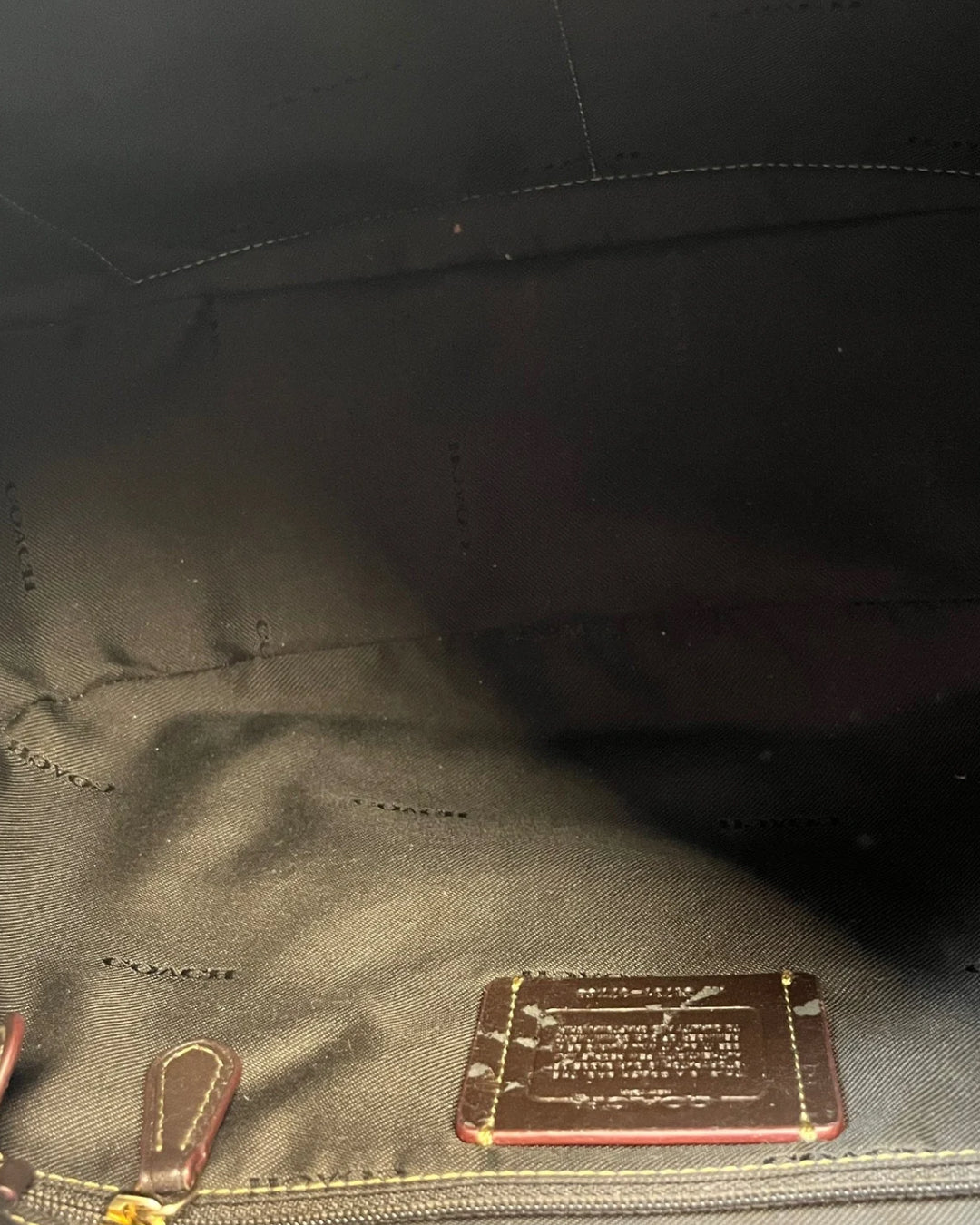 Coach Monogram Hobo Bag    Description: