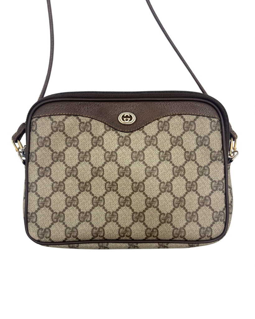 Gucci Monogrammed Vintage Crossbody