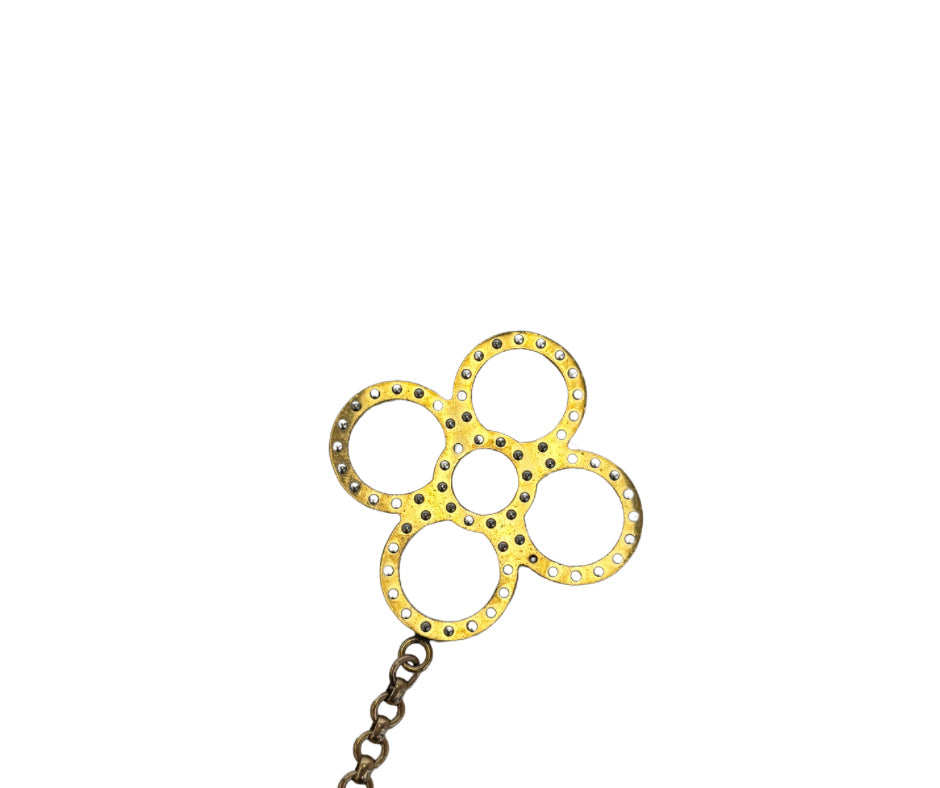 **RECENT MARKDOWN** Louis Vuitton Brass Key Chain