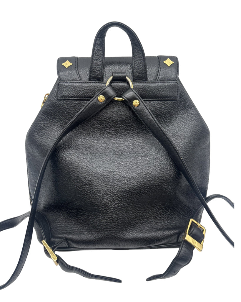 MCM Black Backpack