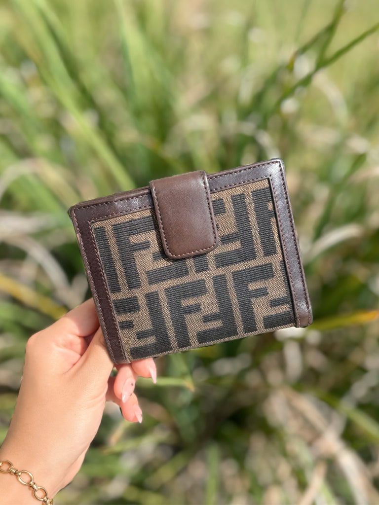 Fendi Zucca F Wallet