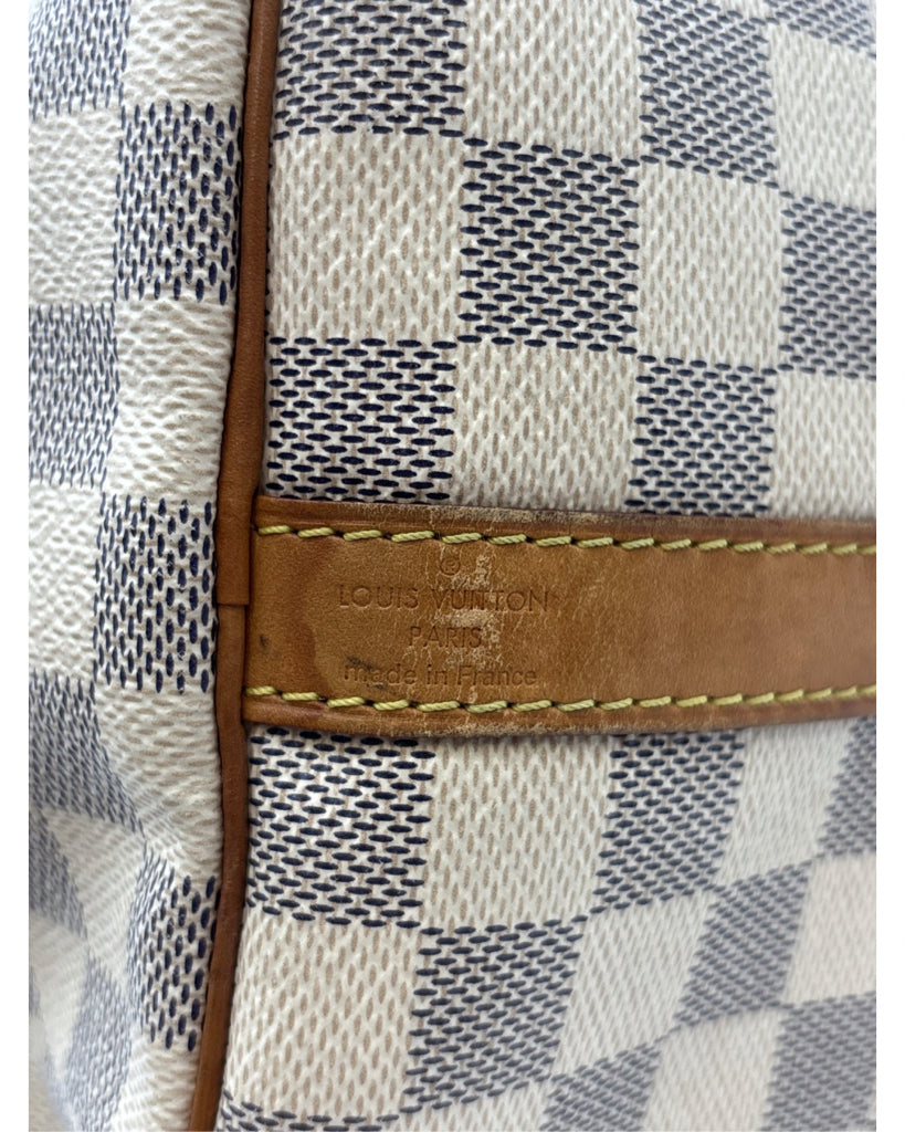 Louis Vuitton Speedy Bandouliere 30 Damier Azur