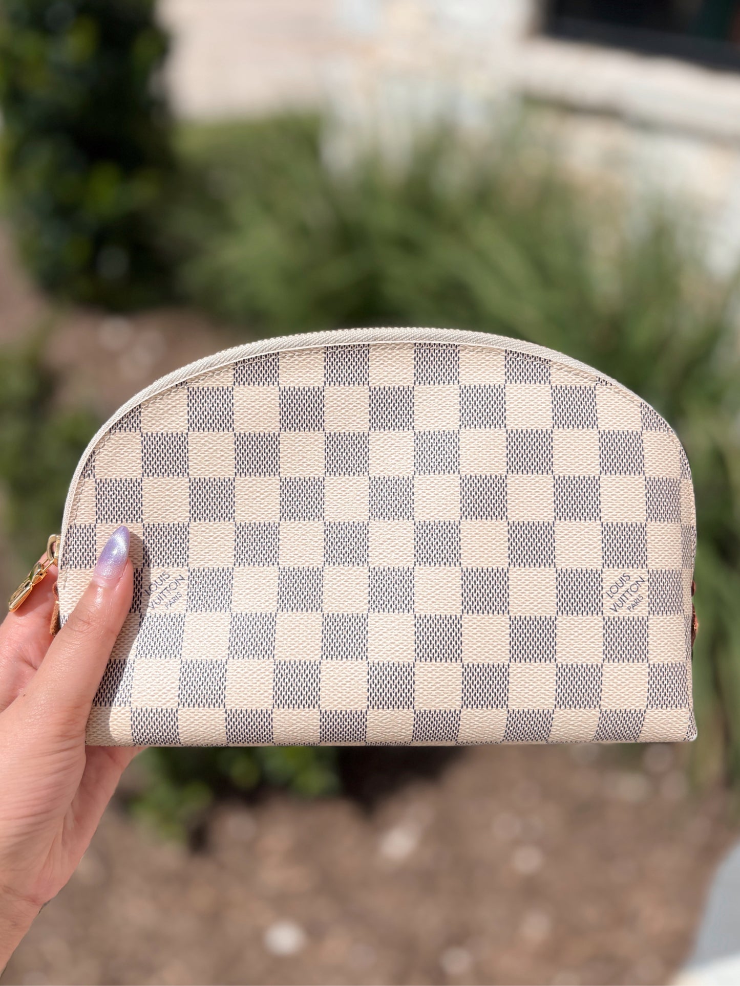 Louis Vuitton Damier Azur Cosmetic Pouch