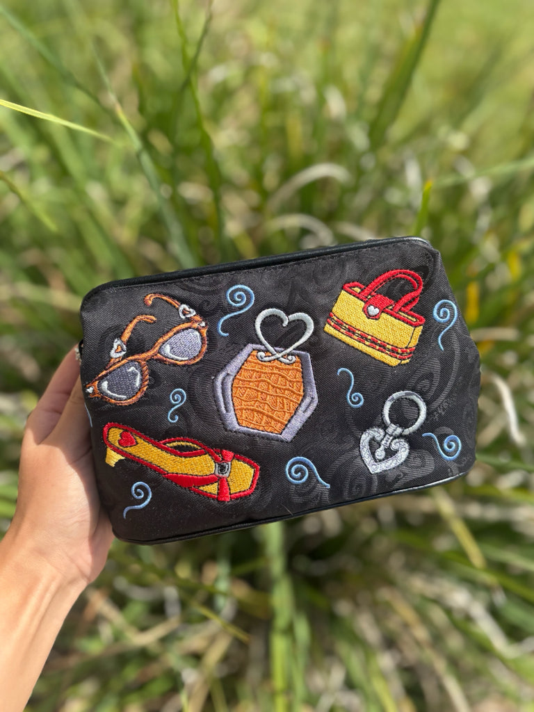 Brighton Patch Design Cosmetic Pouch