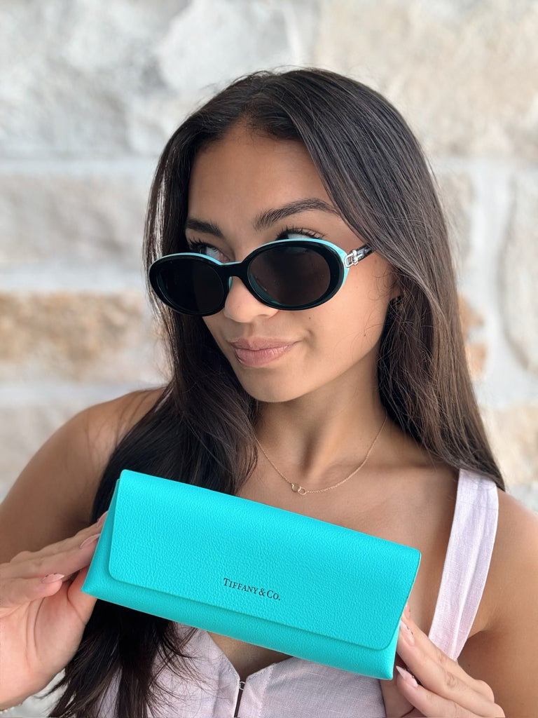 Tiffany & Co Black Sunglasses