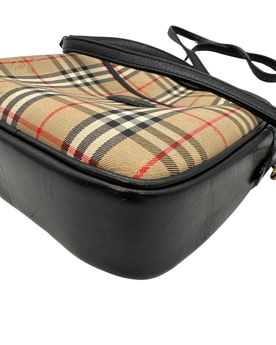 Burberry Brown Plaid Purse