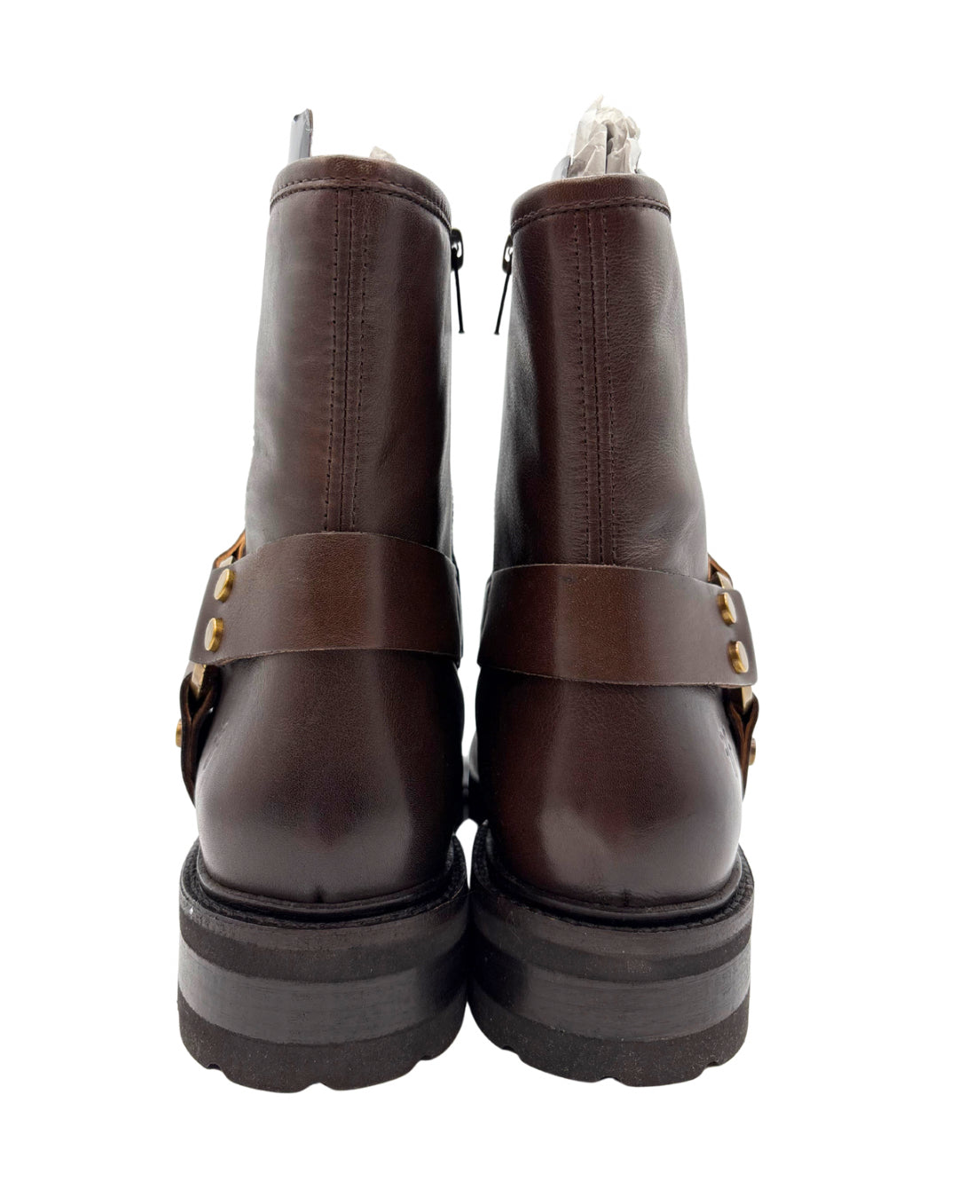 FRYE Size 11 Olivia Harness Short Boots