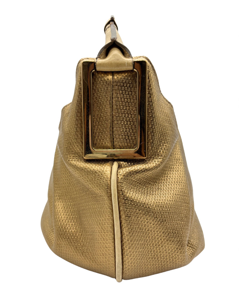 Chloe Gold Ethel Shoulder Bag