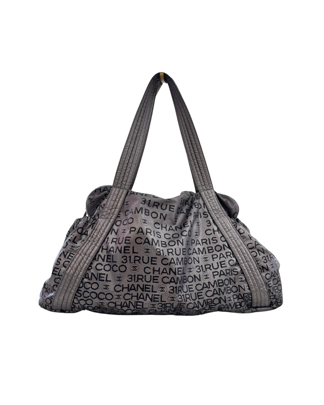 Chanel Silver Rue Cambon Bag