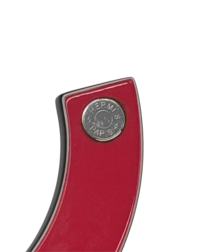 Hermes Enamel Variation Hoop Earrings
