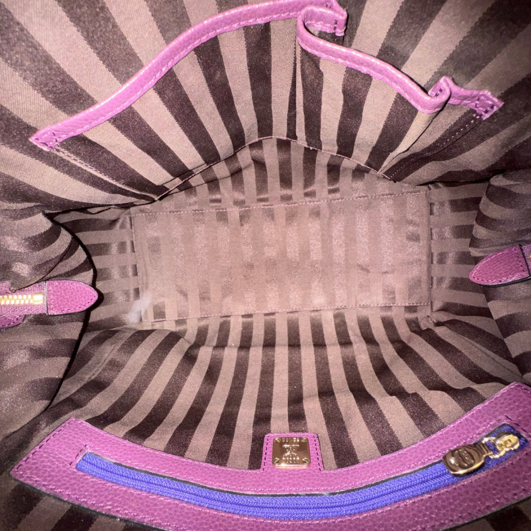 MCM Purple Handbag