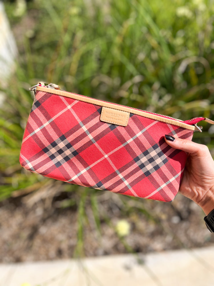 Burberry Plaid Shoulder Bag
