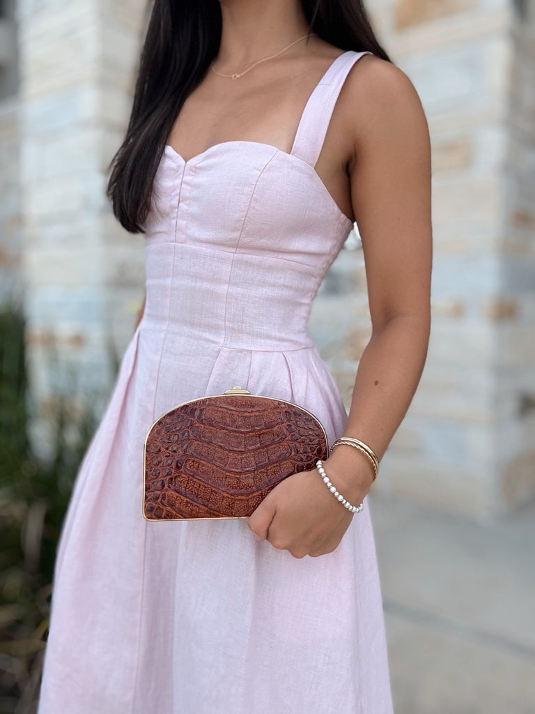 Rendl Brown Vintage 1950's/1960's Purse
