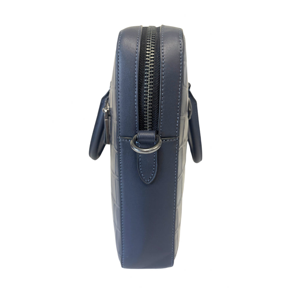 Coach Blue Ethan Slim Briefcase