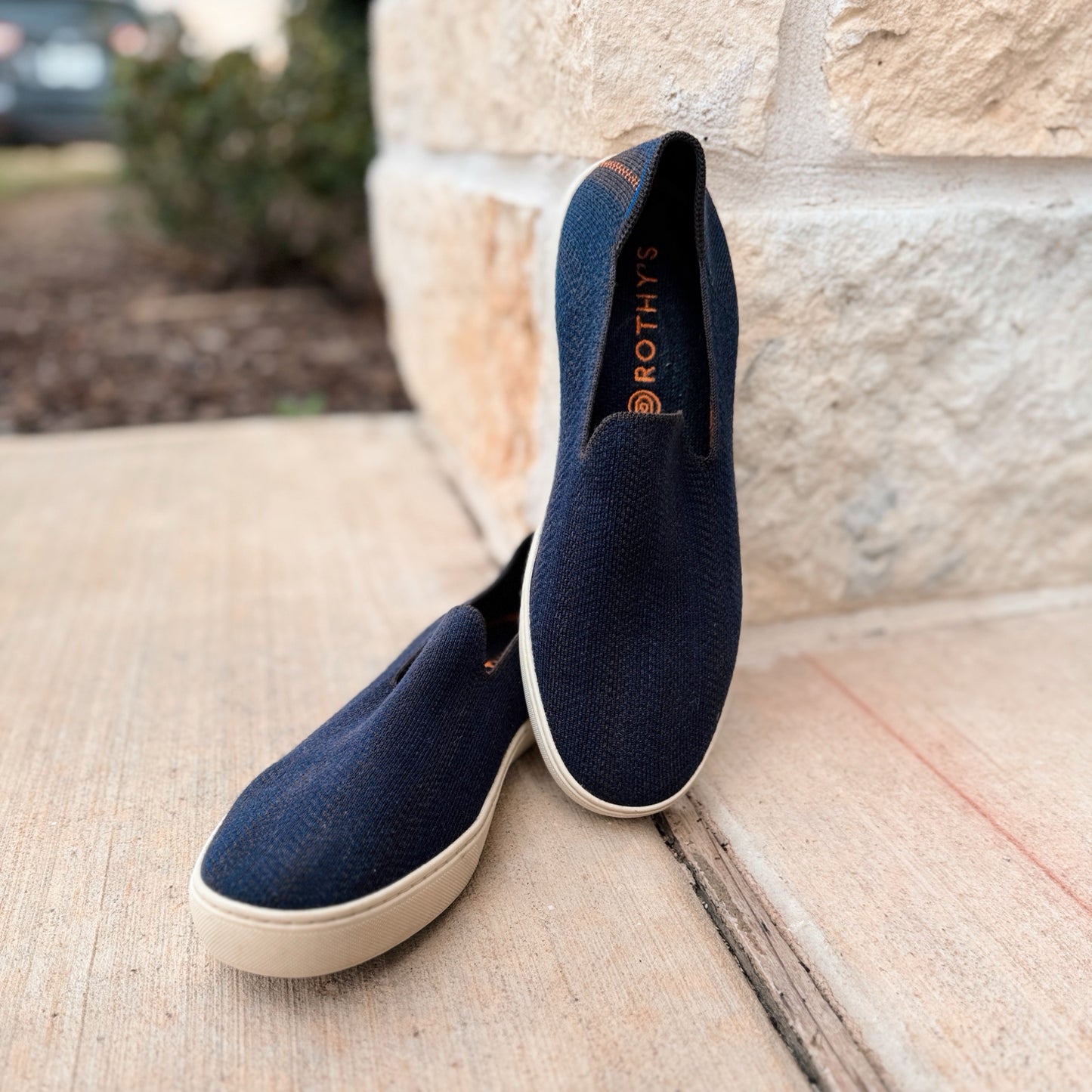 Rothy's Size 11 Navy Sneakers