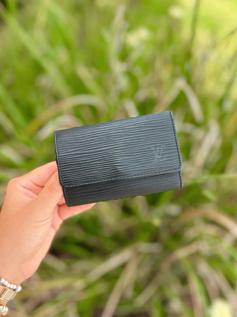 Louis Vuitton Black 6 Key Holder