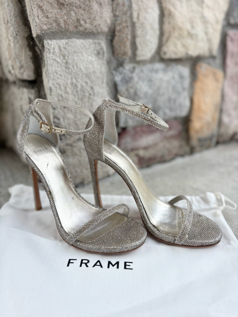Stuart Weitzman Size 8 Silver Shoes