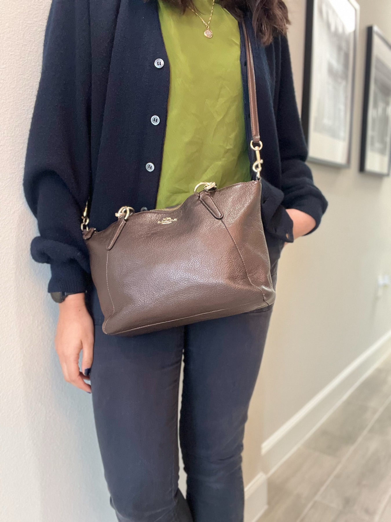 Coach Brown Satchel