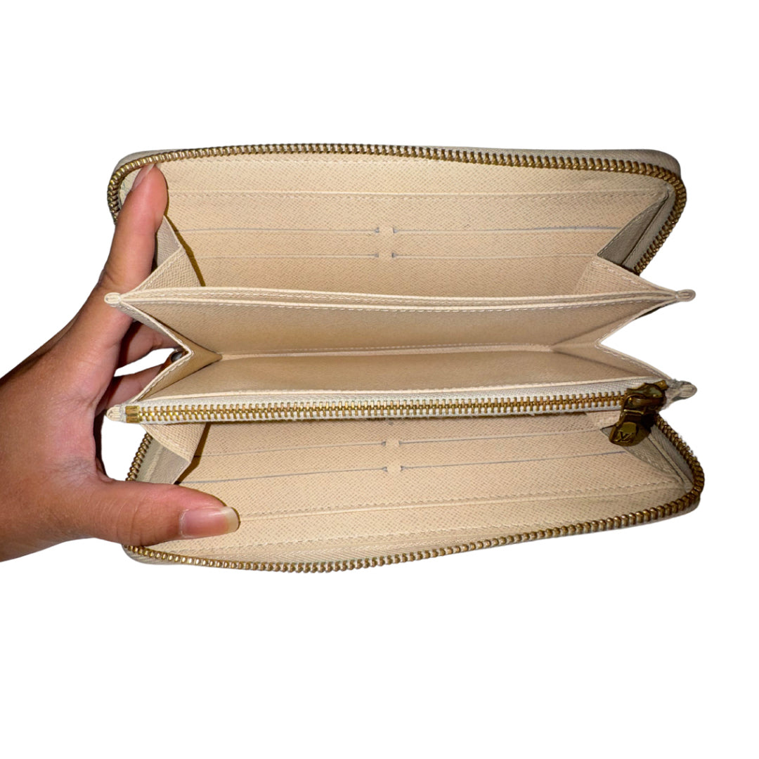 Louis Vuitton Damier Azur Long Zippy Wallet