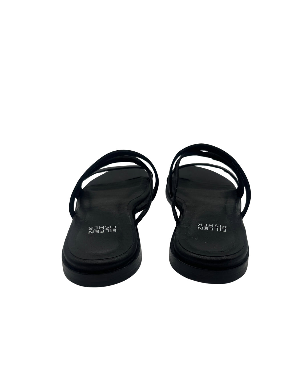 Elieen Fisher Size 7 Black Sandals