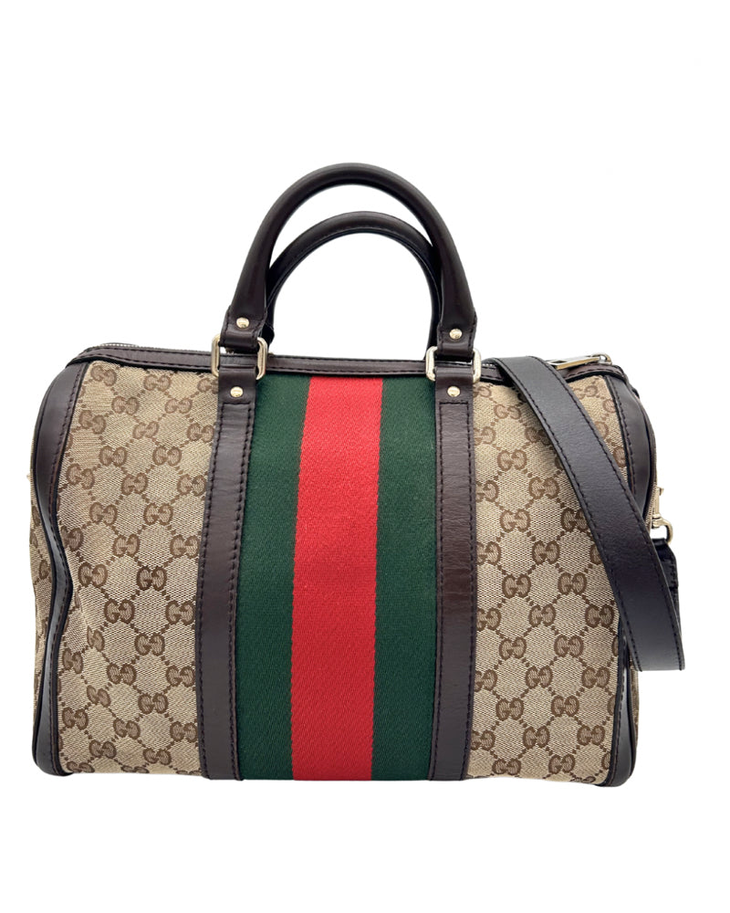 Gucci Canvas Boston