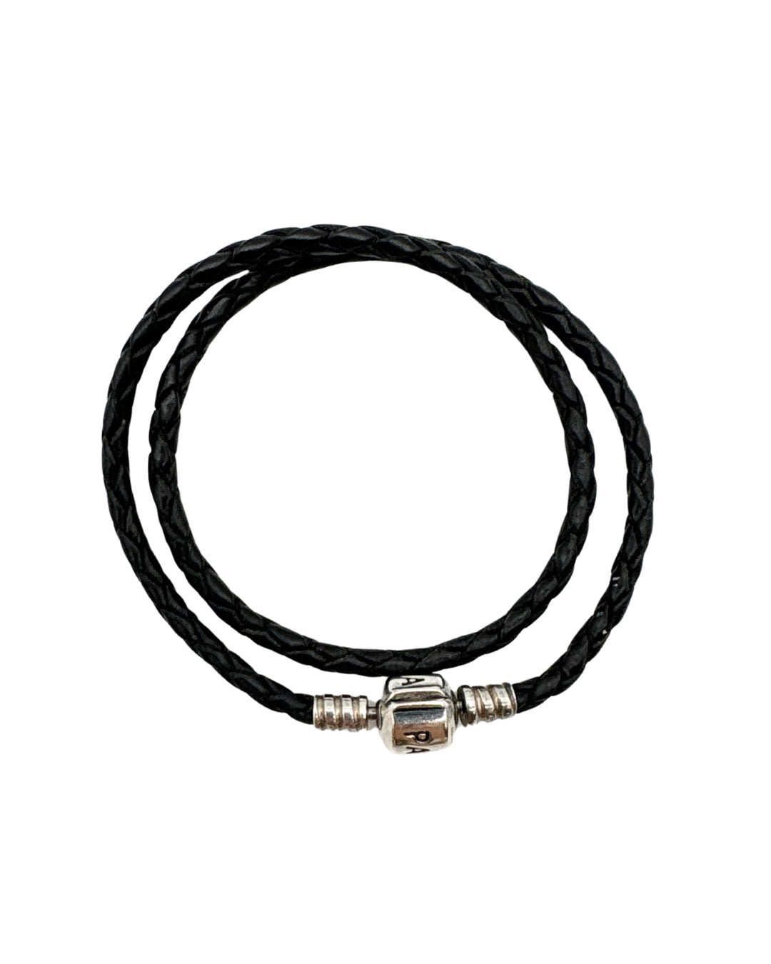 Pandora Size Small Leather Double Rope Bracelet