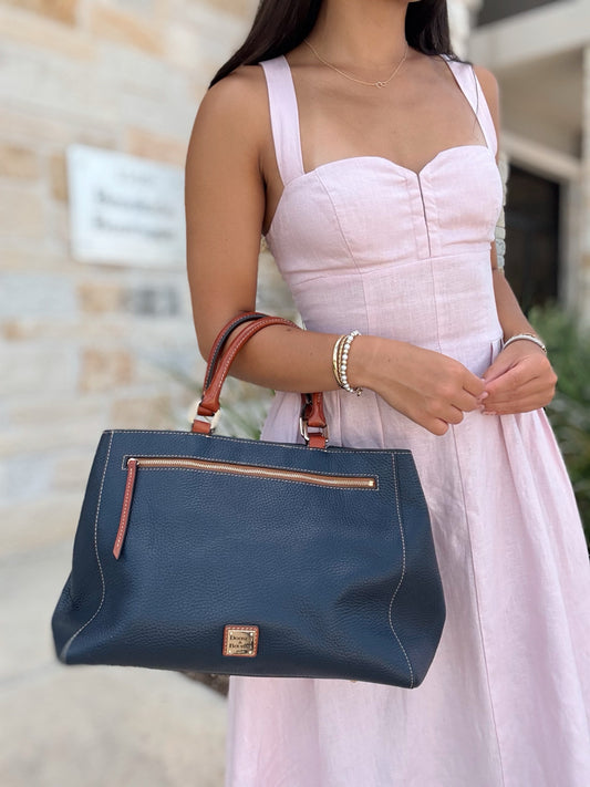Dooney &  Bourke Navy Tote