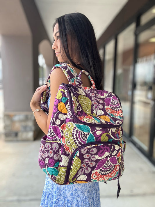 Vera Bradley Floral Backpack