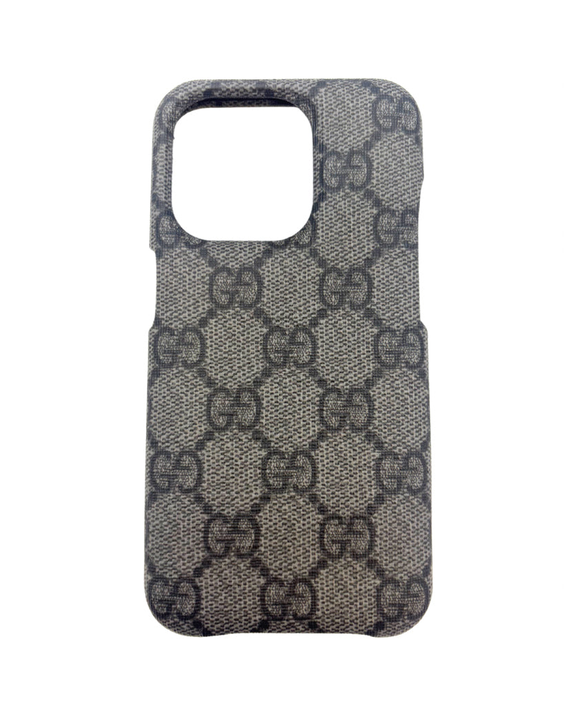 Gucci Black iPhone 15 Pro Phone Case