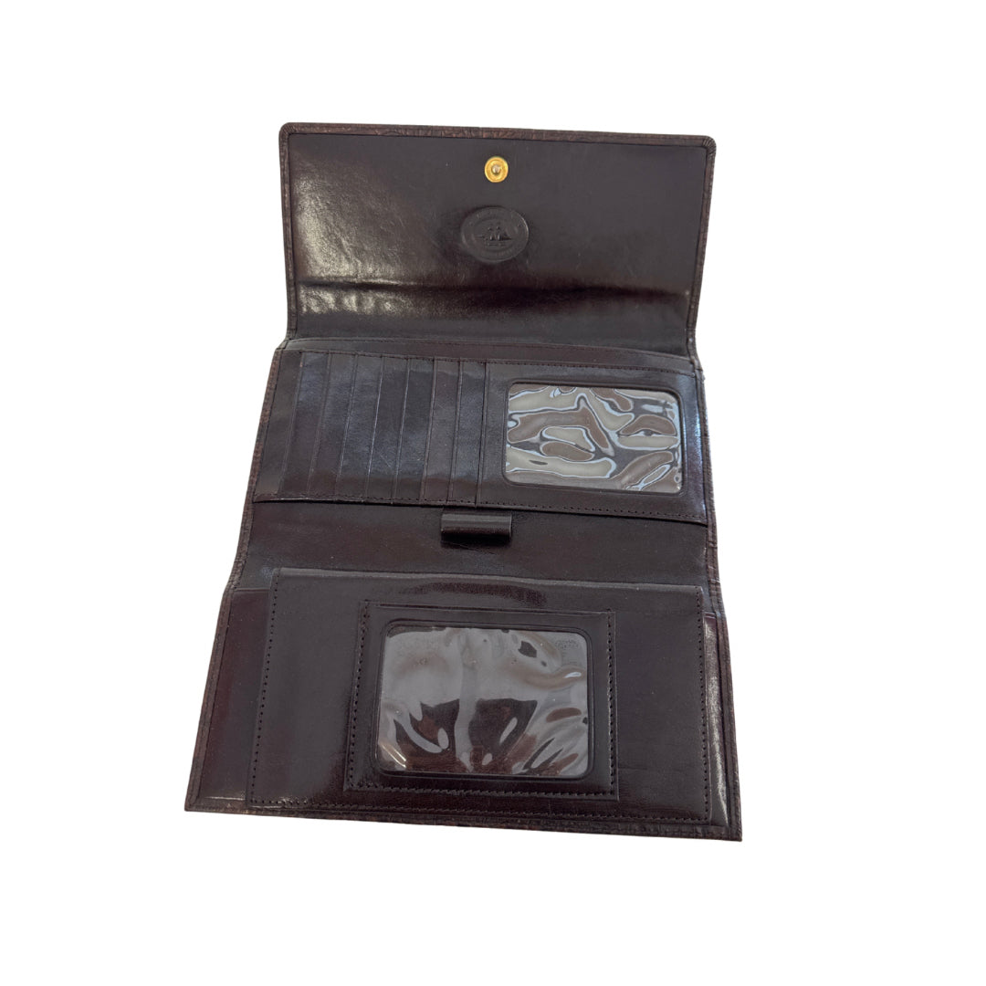 Brahmin Brown Wallet