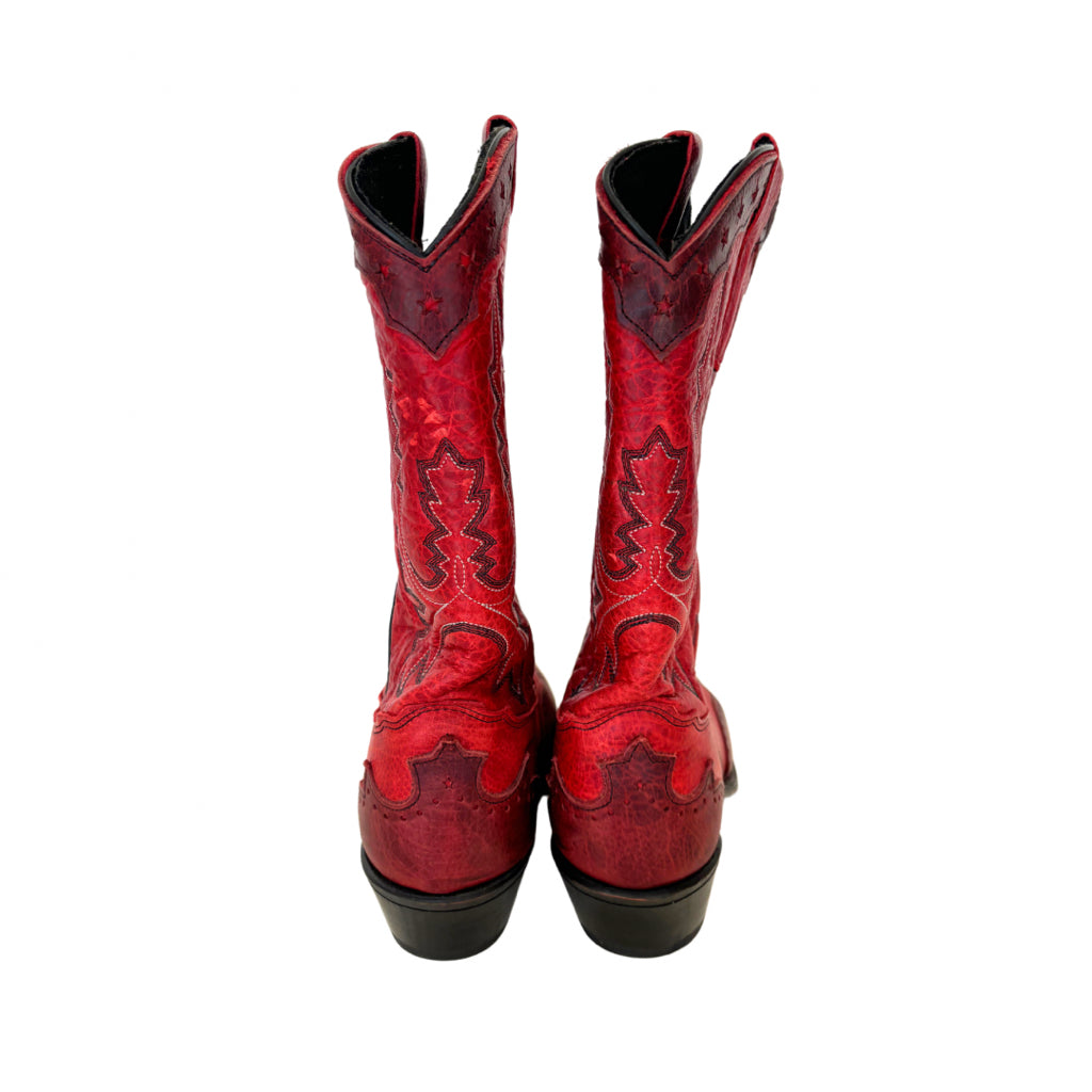 Red Size 8 Cowboy Boots