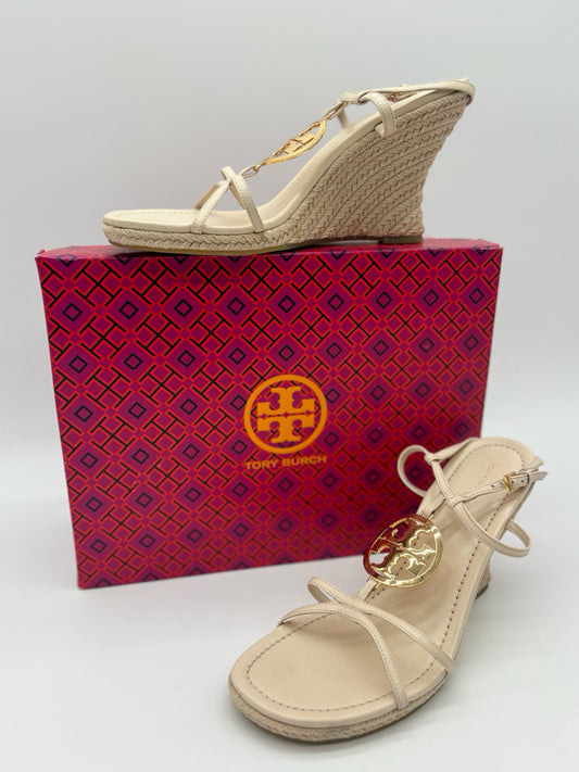 Tory Burch Size 9 Ivory Shoes