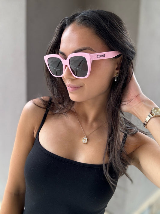 Celine Pink Monochroms Sunglasses