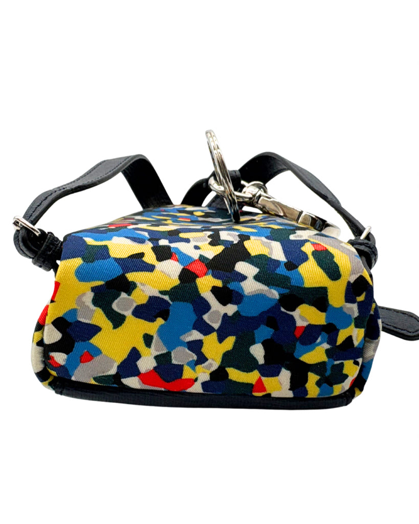 Fendi Multi-Color Monster Mini Backpack Key Charm