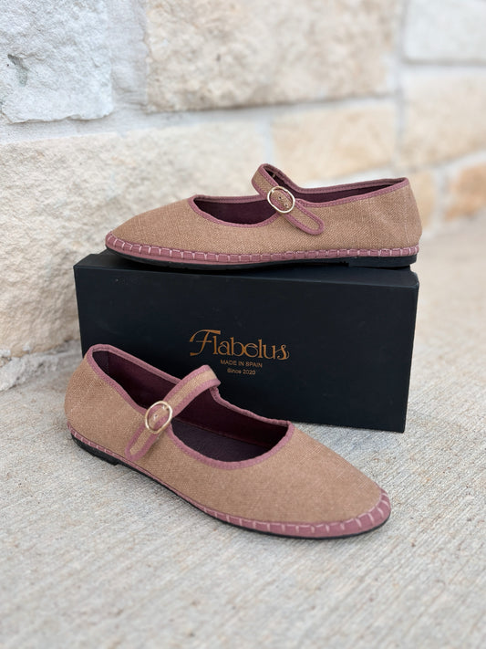 Flabelus Size 42 (US 10) Canvas Mary Jane