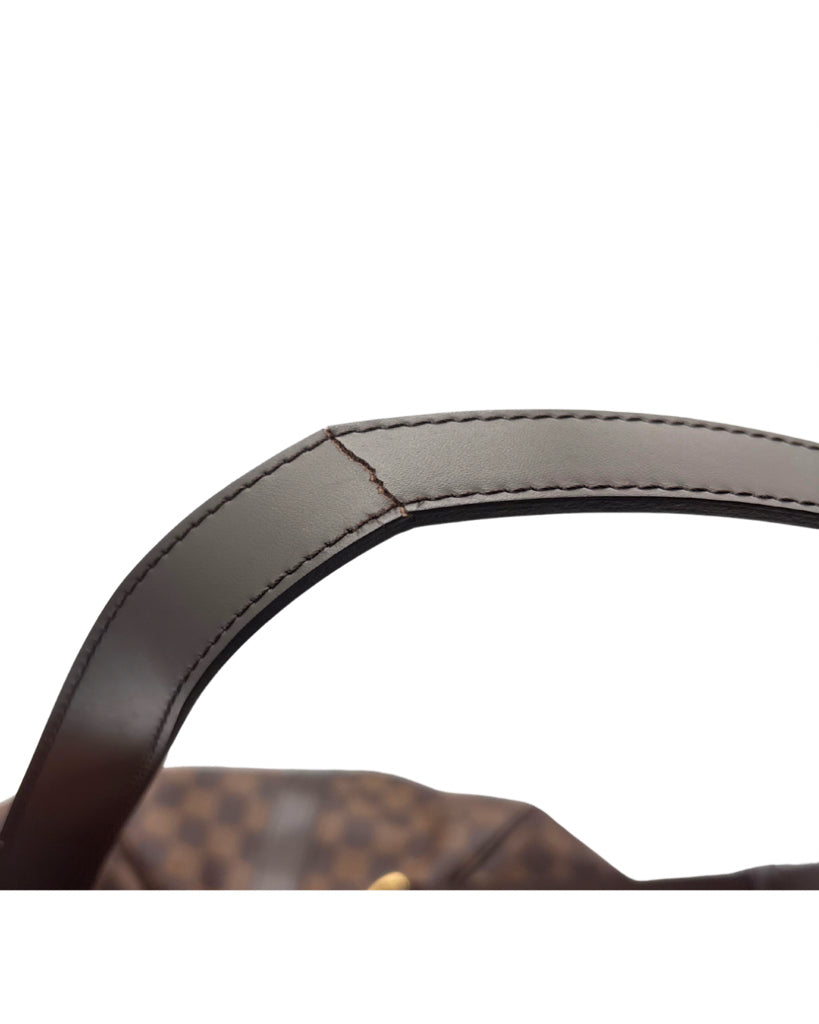Louis Vuitton Damier Ebene 55 Keepall Bandouliere