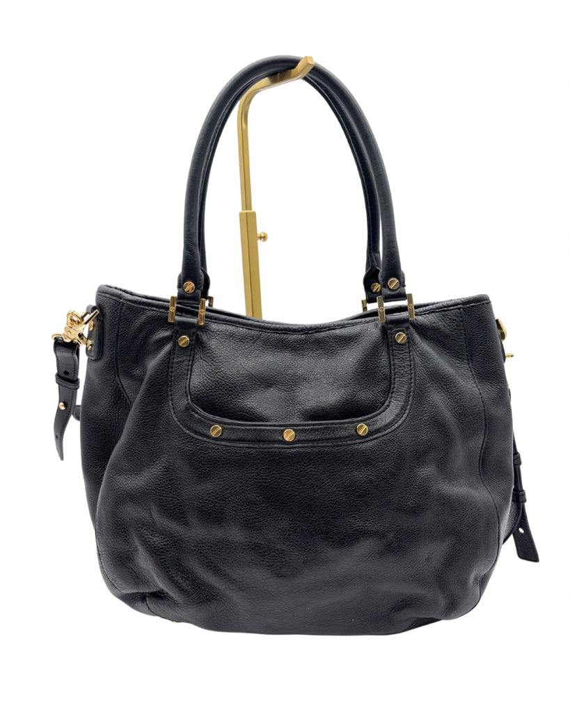 Tory Burch Black Leather Satchel