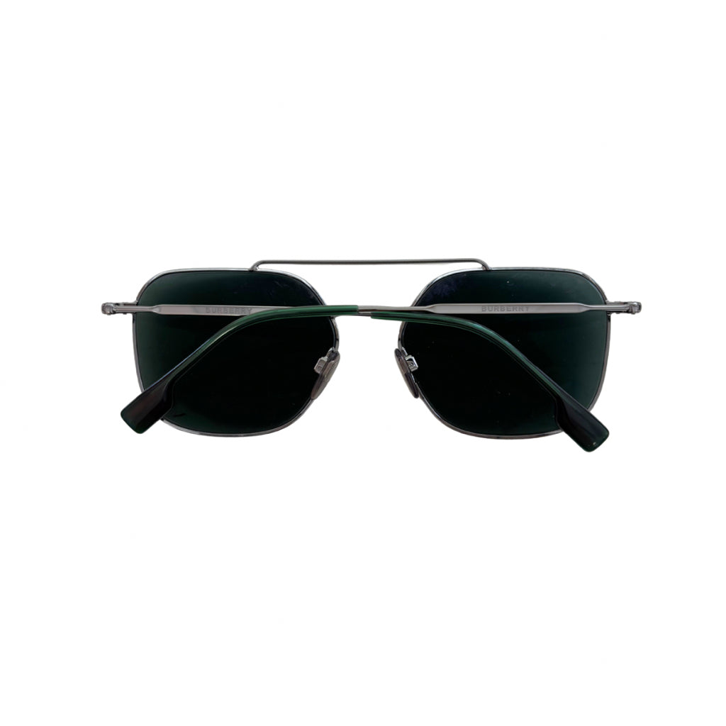 Burberry Metal Logo Square Sunglasses