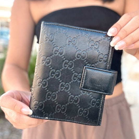 Gucci Size PM Black Agenda