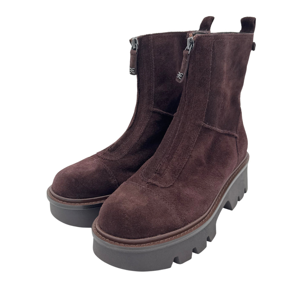 Sam Edelma Size 8.5 Brown Chunky Boots