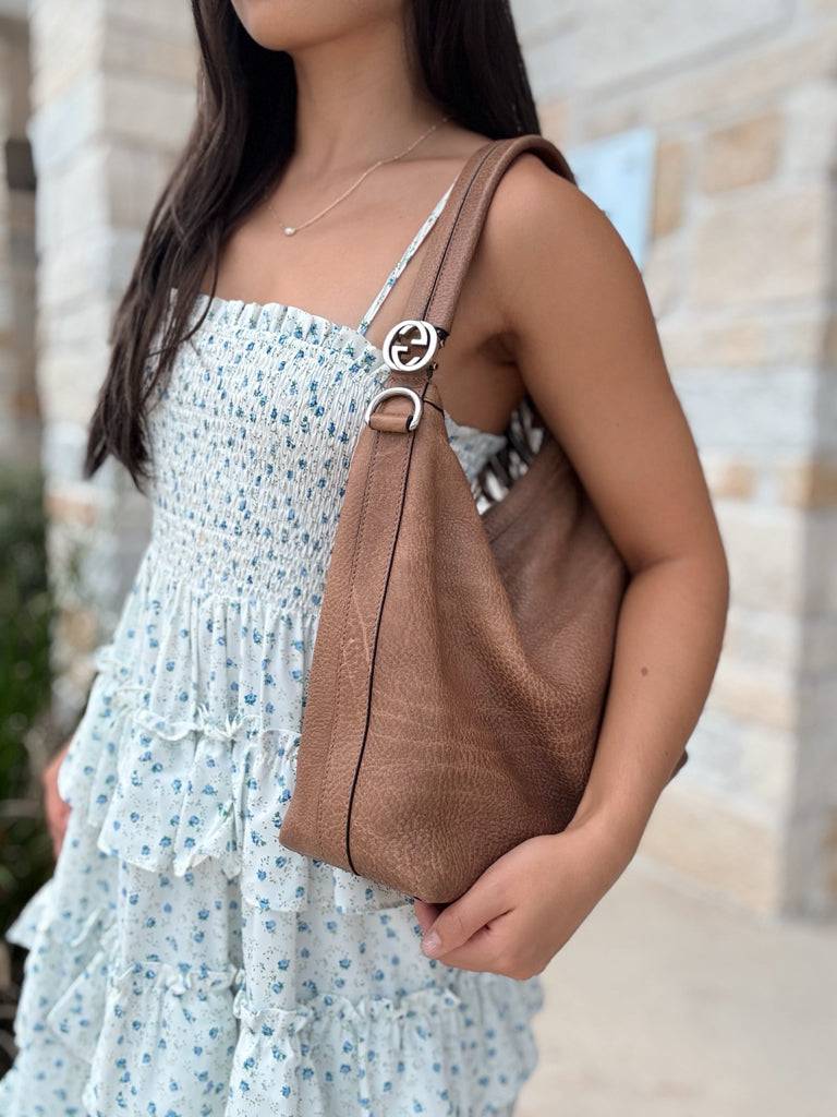 Gucci Brown Hobo Bag