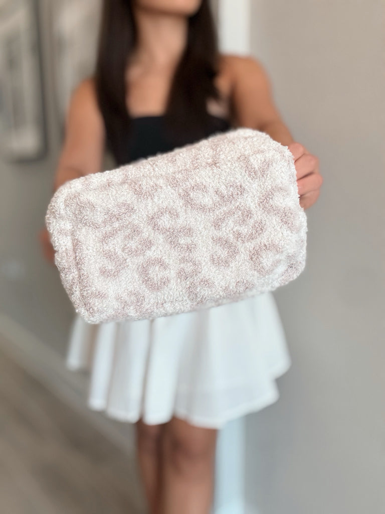 Barefoot Dreams Cream Pouch