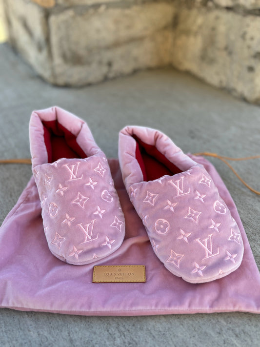 Louis Vuitton Size 38 Pink Shoes