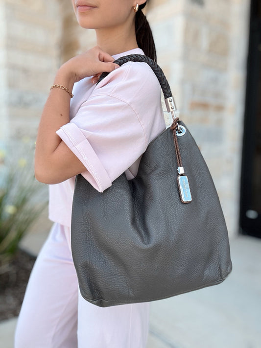 Michael Kors Gray Shoulder Bag